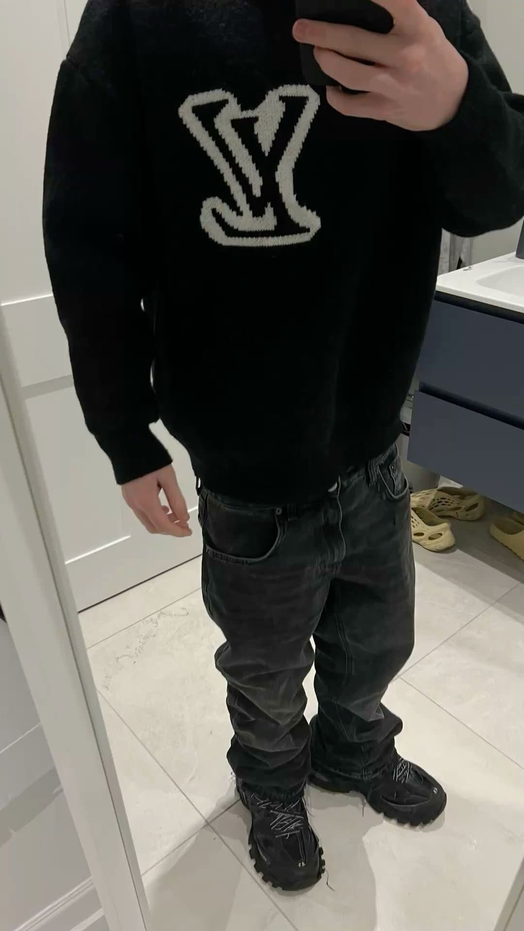 LV Sweater Outfit