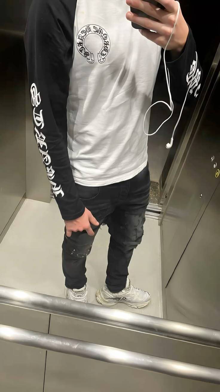 Balenciaga x Chrome Hearts Fit