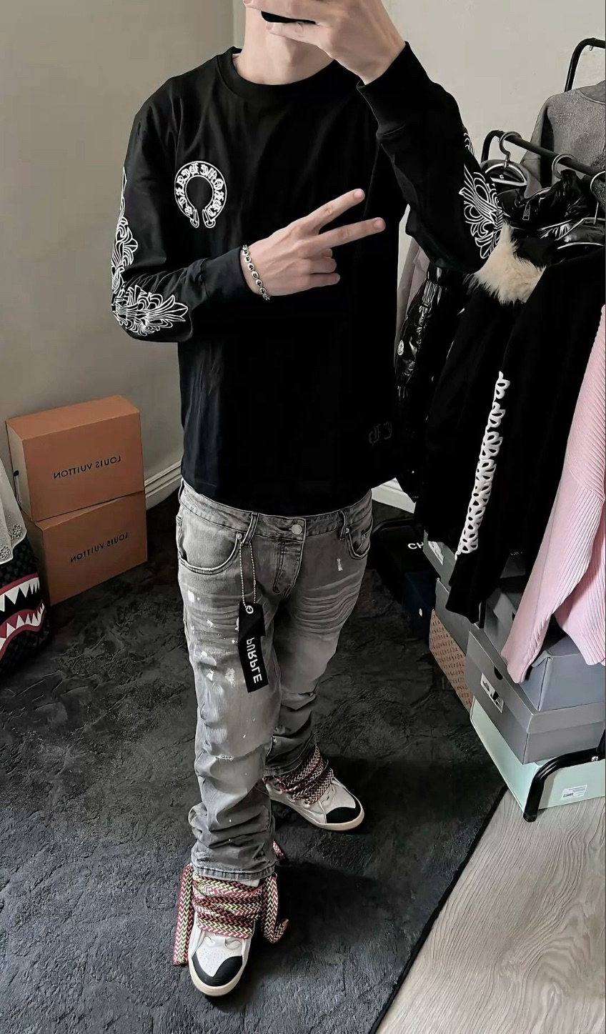 Black Longsleeve Fit
