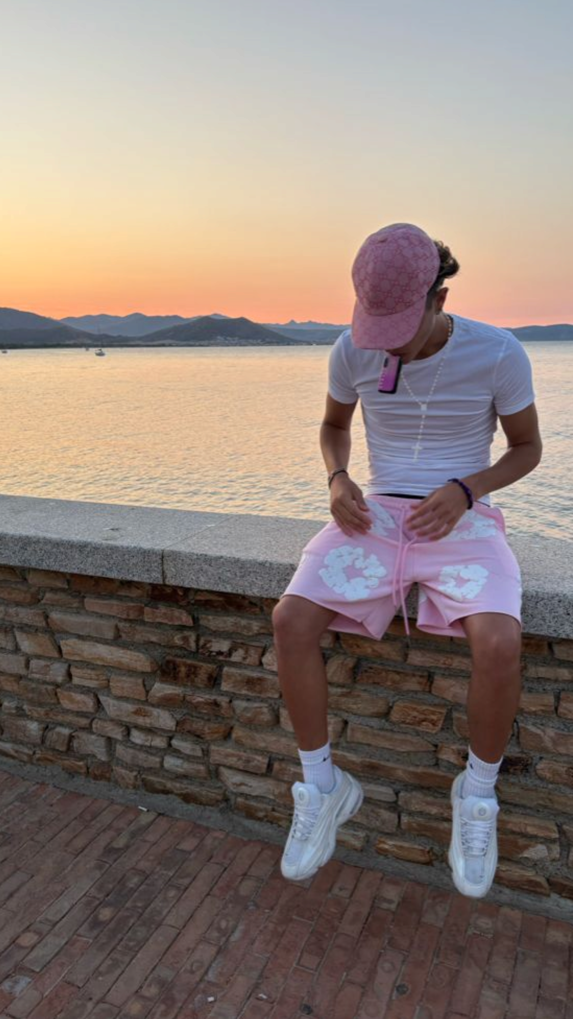 Pink Denim Tears outfit